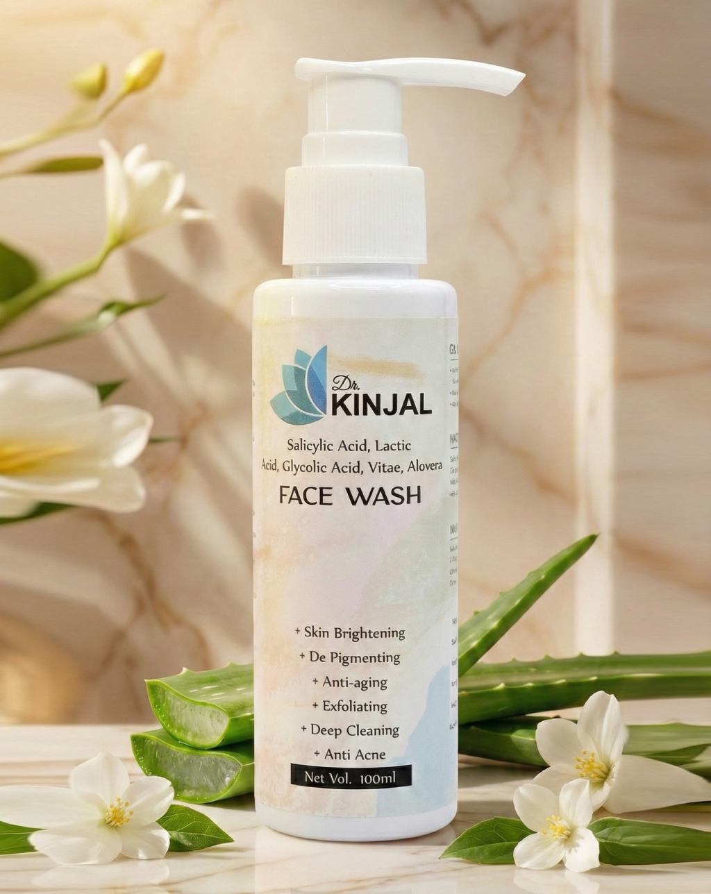 Dr. Kinjal Anti Acne Facewash (100 ml)